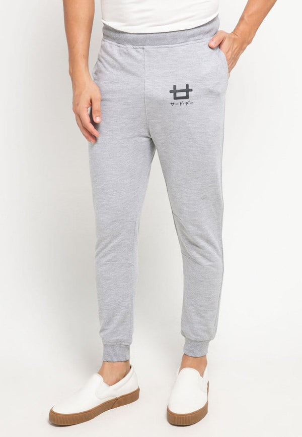 Third Day MB071 Long jogger logo grey m71