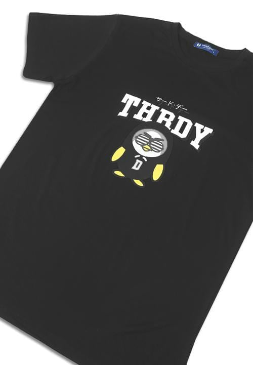 Td Friends MTF09 dj rock thrdy ever blk kaos pria Hitam
