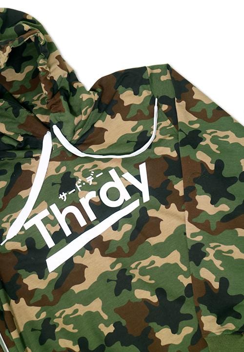 Third Day MO133F hoodies Thrdy camo gr-olv