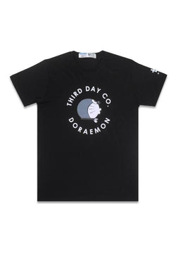 Third Day MTC04A s-s Men Dora Circle whist blk x Modo T-shirt Hitam