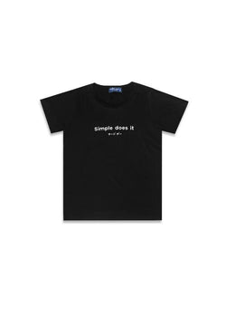 Td Kids DT124 simple does it black kaos balita