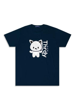 Td Friends MTF79 tido thrdy navy kaos pria