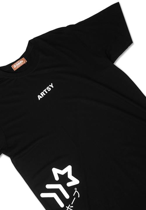 Nade NT308 nade artsy hitam kaos pria