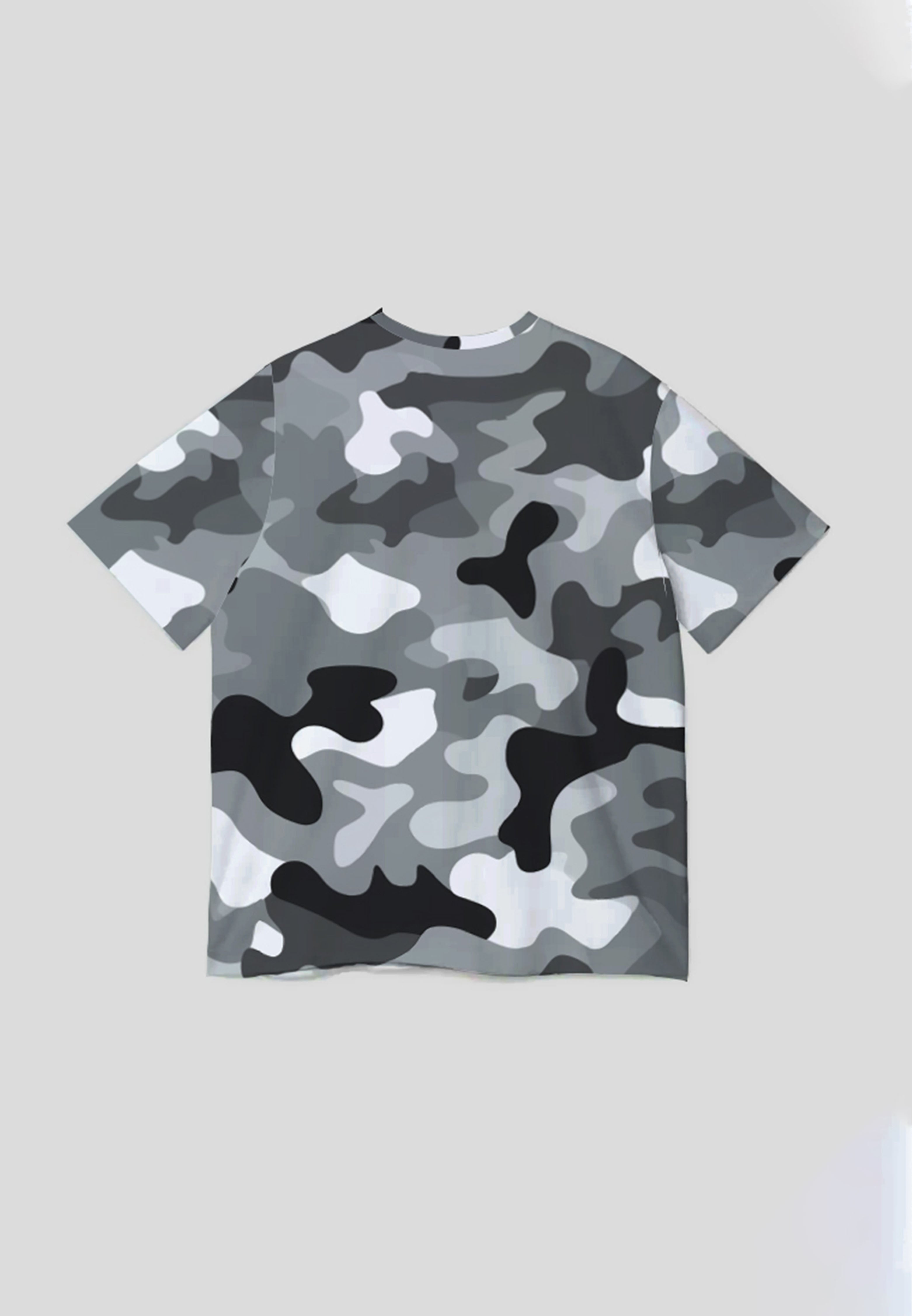 NX019 kaos oversize motif tentara camo abri abu full pattern full print