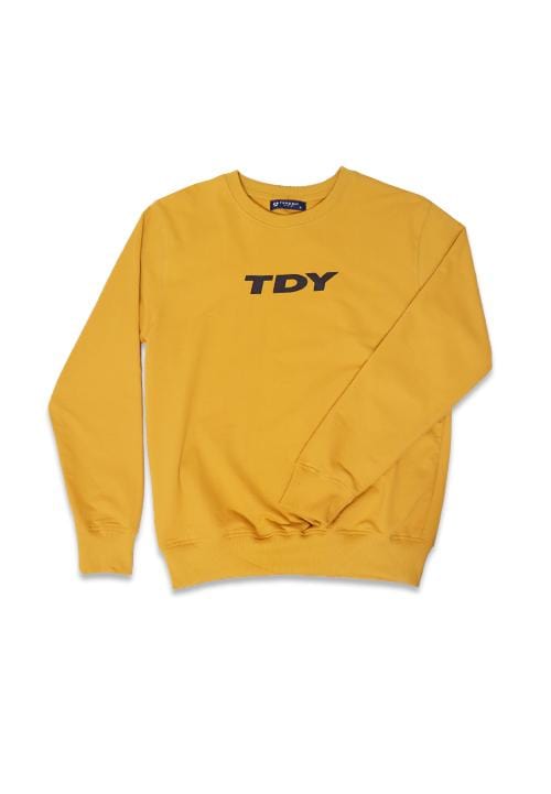 LMP018 sweater TDY kuning mustard