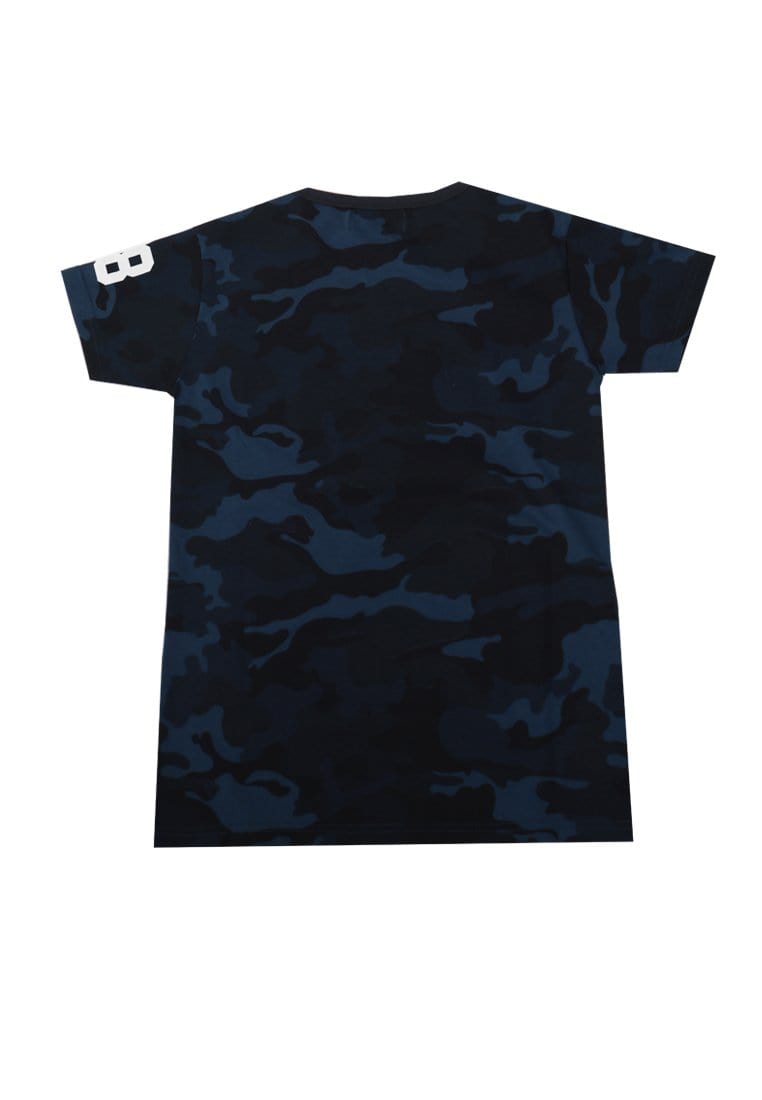 Nade Japan FT002T s/s Lds Camo Osaka Blue-blk