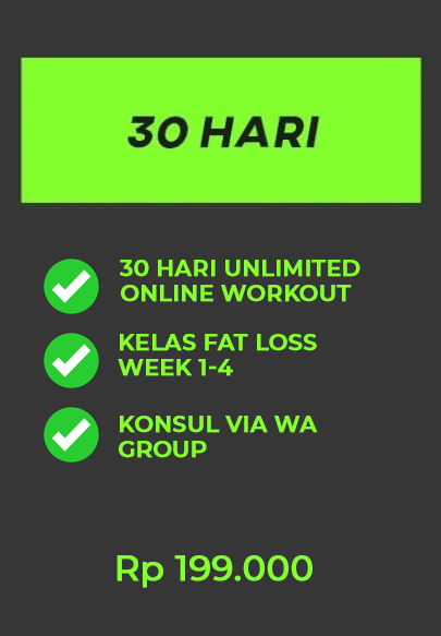 TDOW30 Td Fat Loss Program 30 Hari