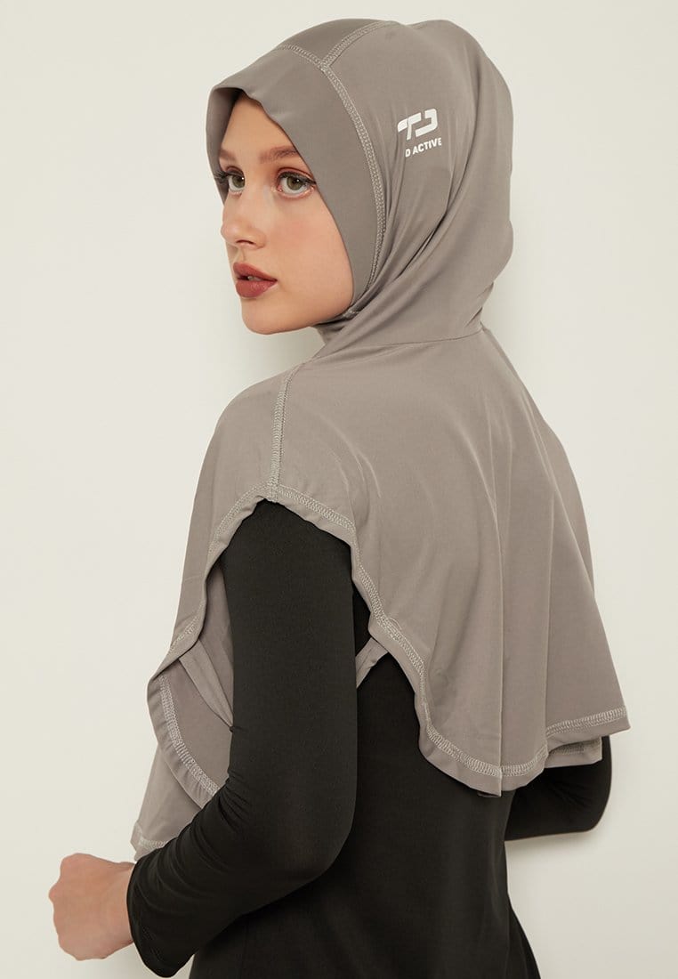 Td Active LH043 sport hijab tetta td active abu muda
