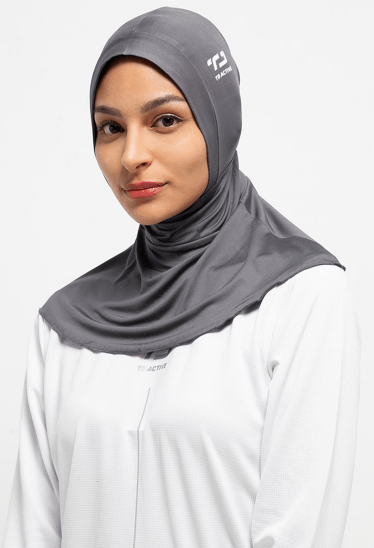 Td Active LH071 Sport Hijab Betta Abu Tua