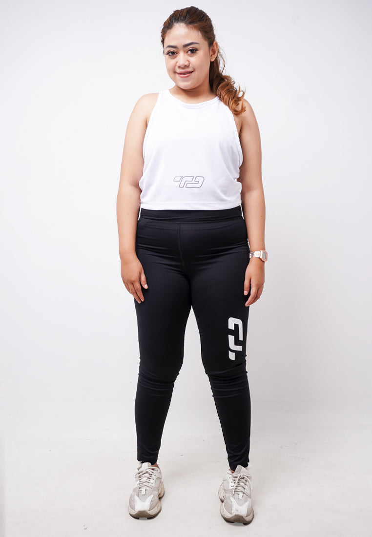 Td Active LSA71 UAT Tanktop Logo Outline Putih