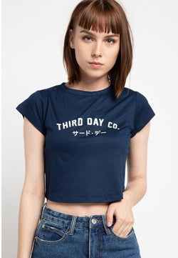 Third Day LTB28E Crop Thirddayco Navy