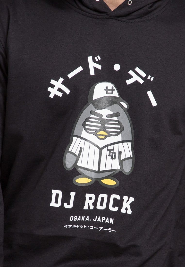 Td Friends MO123D hoodies dj rock blk Hitam