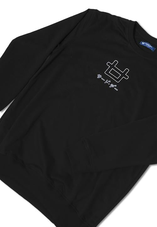 Third Day MO171 sweater outline logo hitam