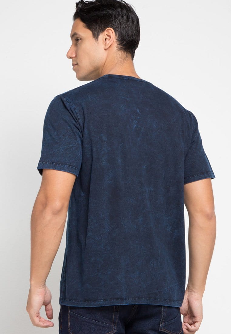 Third Day MTD16C washtees  logo 03 nv T-shirt Navy