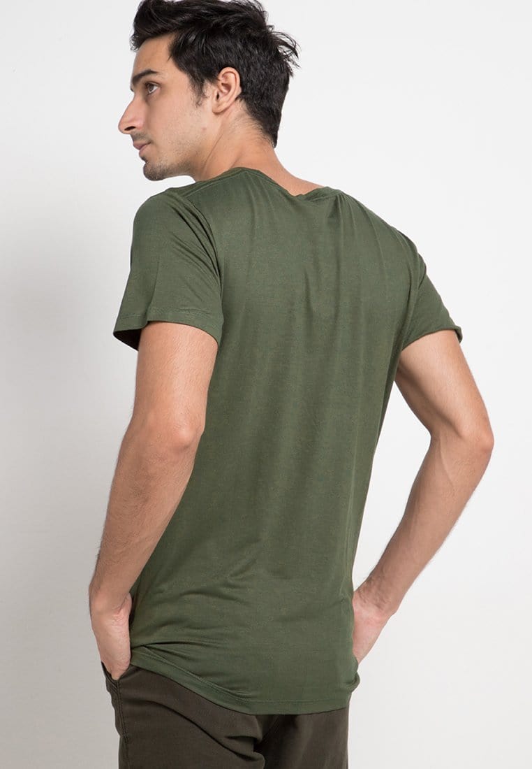 Third Day MTD68D tokyo 23 logoicon ga T-shirt Olive