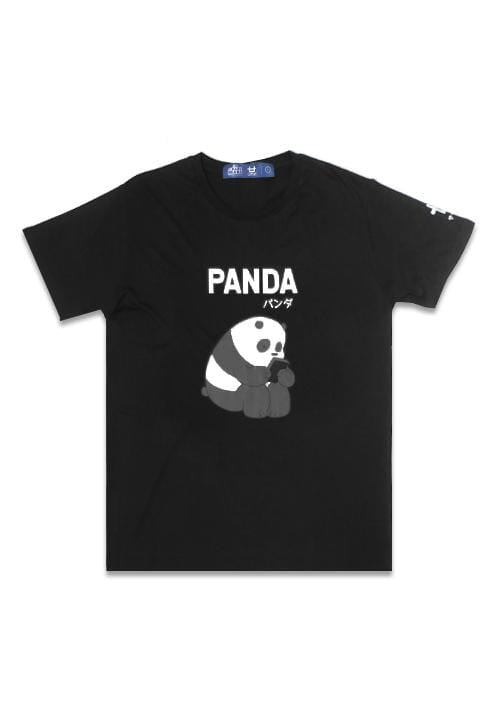 Third Day MTD78F panda mono we bare bear bk T-shirt Hitam
