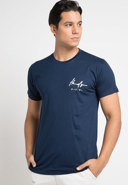 Third Day MTD86F thdy sign T-shirt Navy