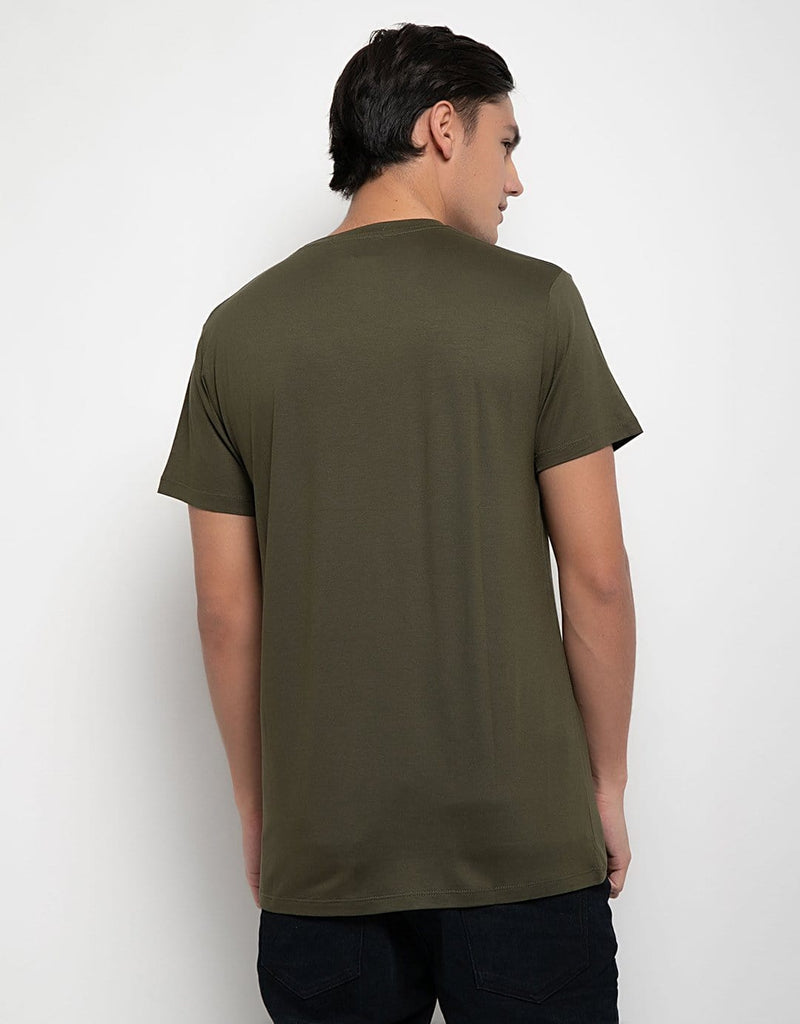 Third Day MTE58 qlogo katakana ga T-shirt Olive