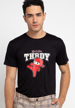 Td Friends MTF08 ninja thrdy ever blk kaos pria Hitam