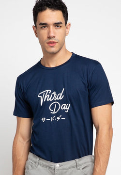 Third Day MTF16 third day mk nvy kaos pria Navy