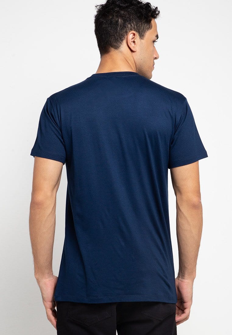 Td Friends MTF18 dj rock patch kaos pria Navy