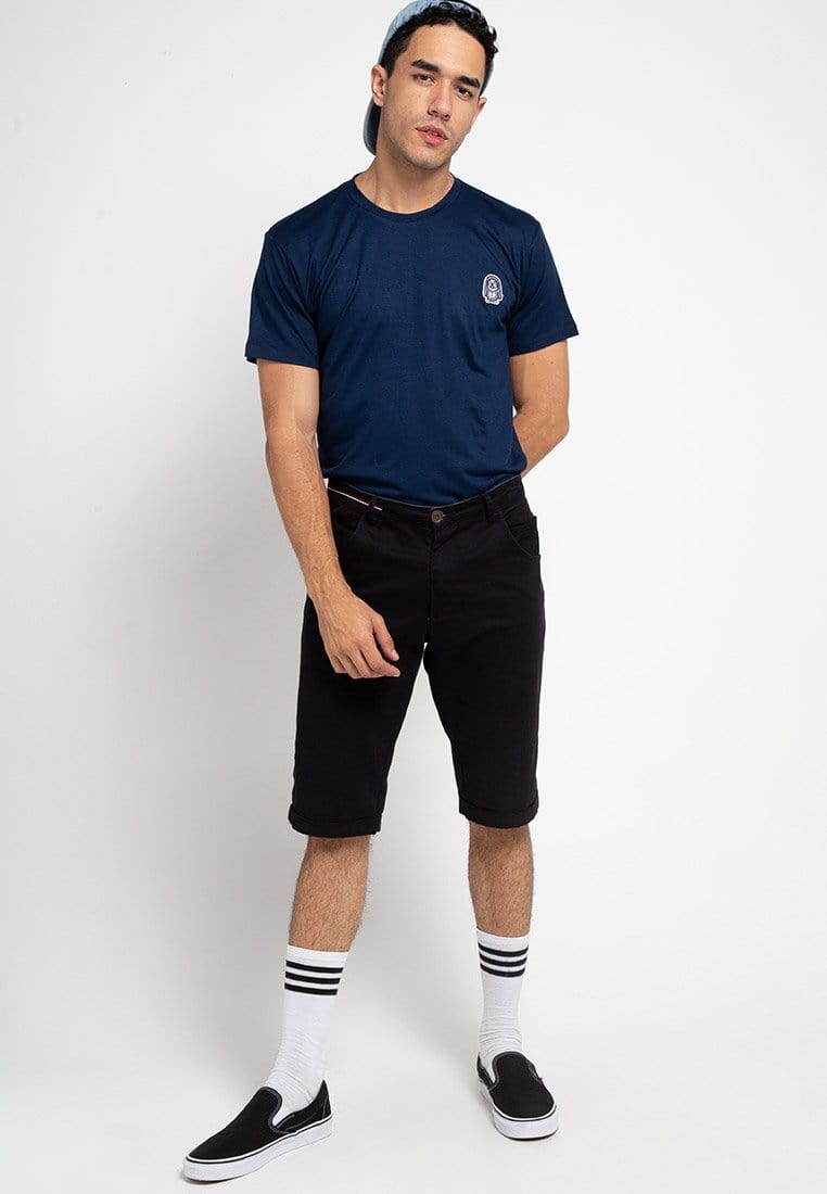 Td Friends MTF18 dj rock patch kaos pria Navy