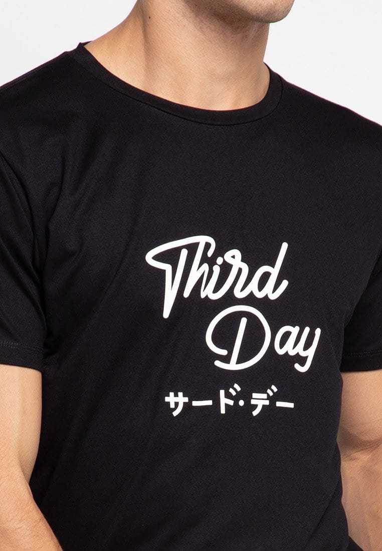 Third Day MTF23 third day mk blk kaos pria Hitam