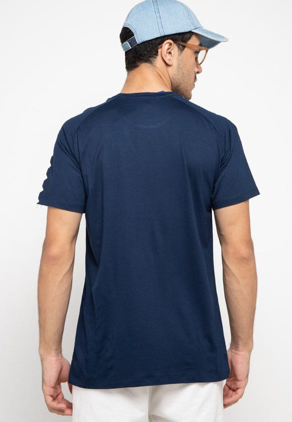 Third Day MTF58 thrdy zigzag navy kaos pria