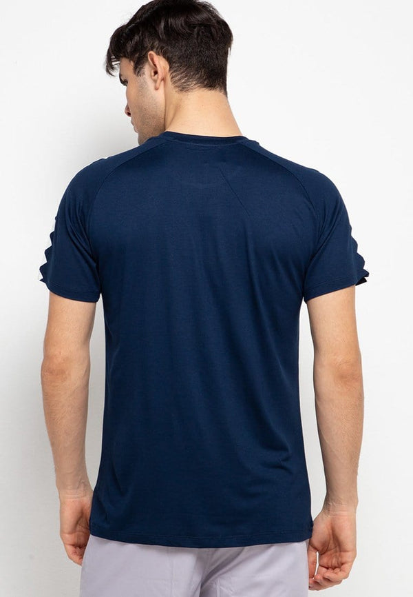 Third Day MTF60 sdi katakana zigzag navy kaos pria