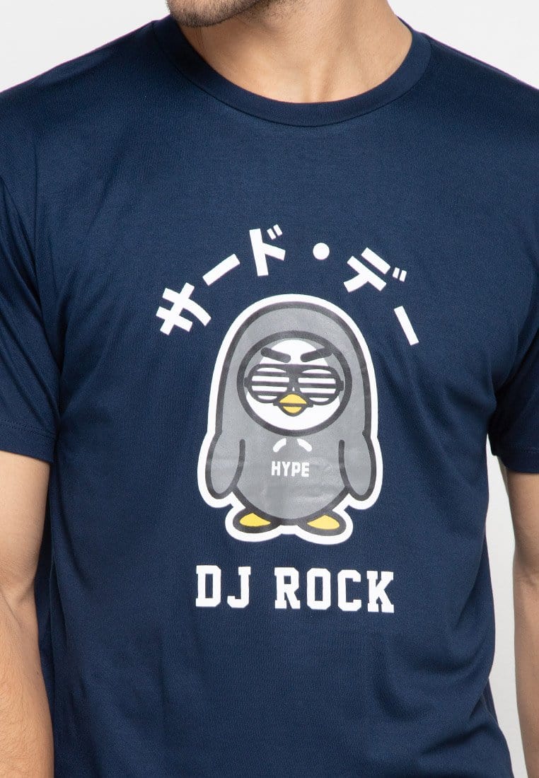 Td Friends MTF78 dj rock hype navy kaos pria