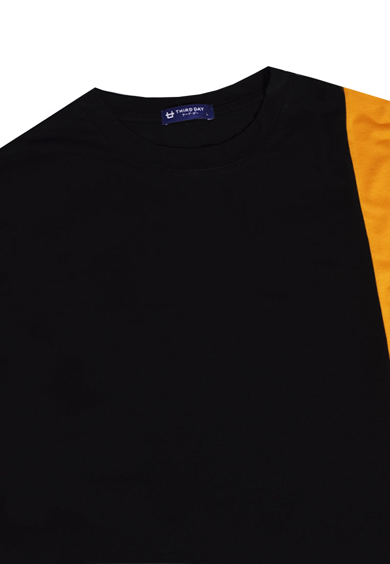 Third Day MTK44 Kaos Oversize Distro Pria Instacool Quarter Mustard Hitam