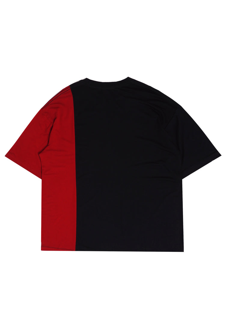 Third Day MTK45 Kaos Oversize Distro Pria Instacool Quarter Maroon Hitam