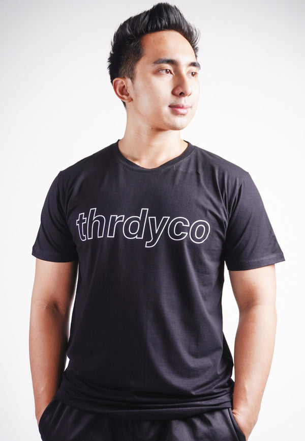 Third Day MTL70 Kaos Tshirt Pria Instacool Big Thrdyco Outline Hitam