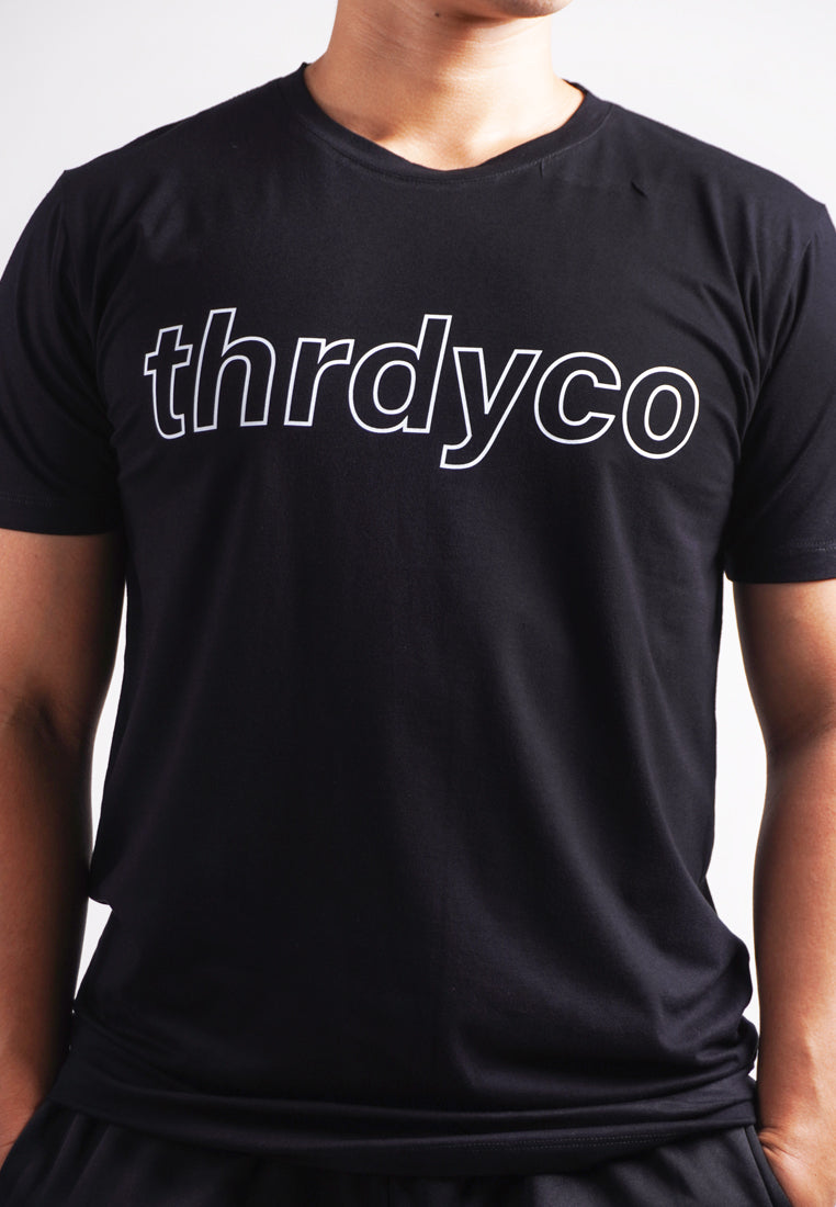 Third Day MTL70 Kaos Tshirt Pria Instacool Big Thrdyco Outline Hitam