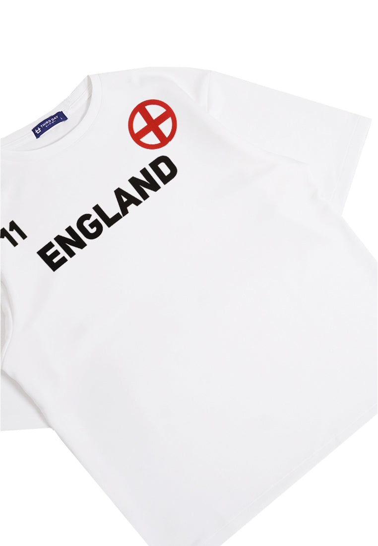 Third Day MTO19 Kaos T-Shirt Pria Oversize Thirdday England Putih