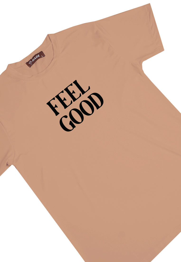 Nade NTC01 kaos pria tangan pendek nade japan feel good khaki