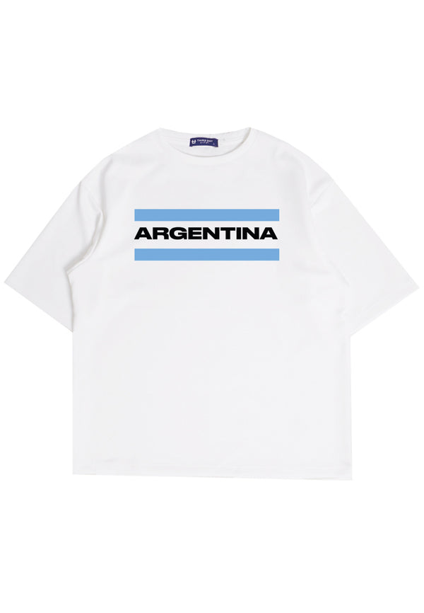 Thirdday MTM02 kaos oversize distro pria argentina putih