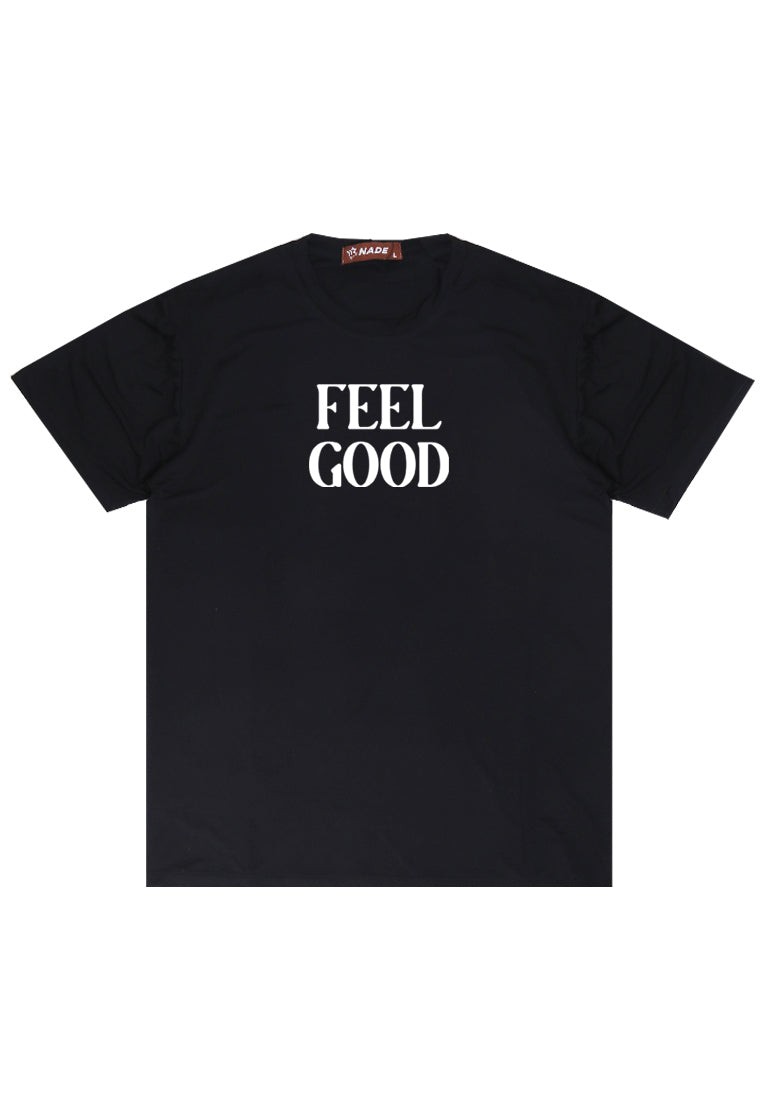 Nade NTB99 kaos pria tangan pendek nade japan feel good hitam