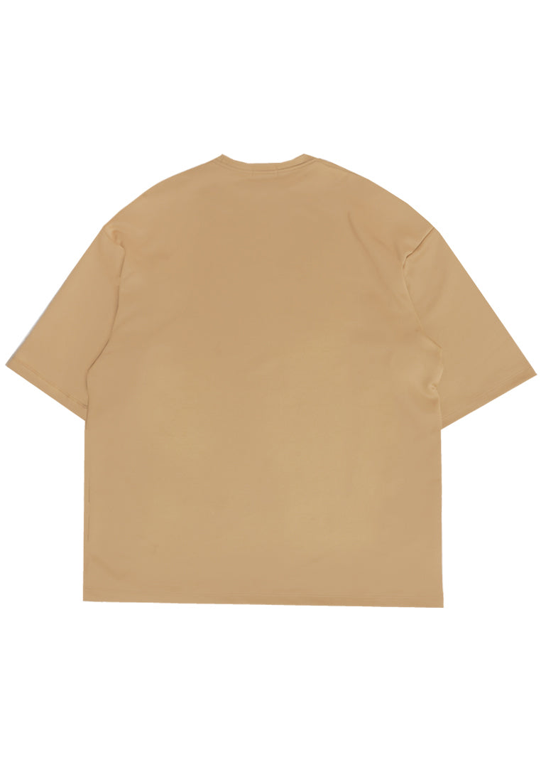 Third Day MTM07 kaos t shirt pria oversize thirdday logo bottom khaki