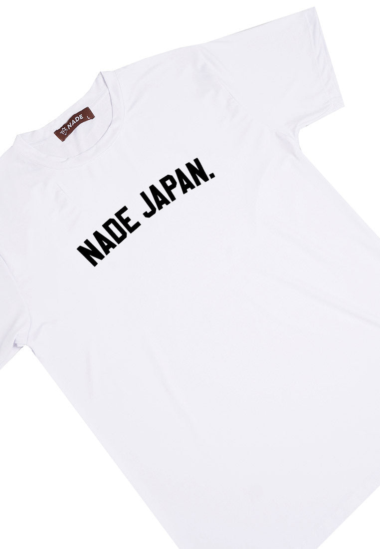 Nade NTC08 kaos pria tangan pendek nade japan dateng putih