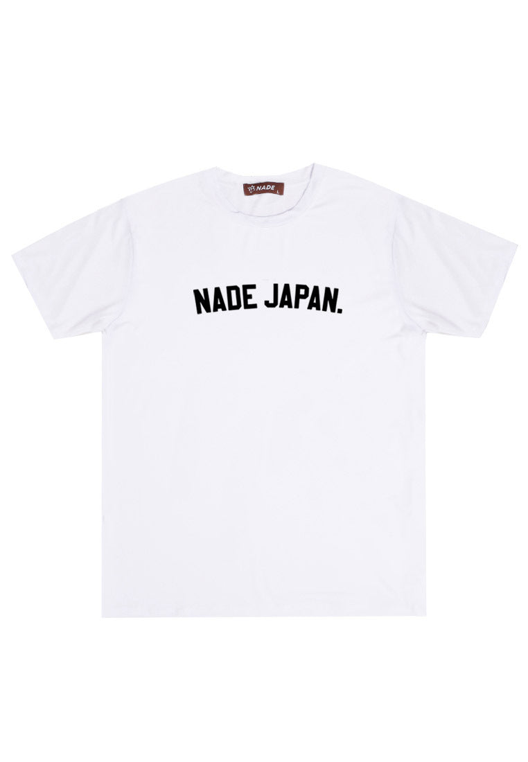 Nade NTC08 kaos pria tangan pendek nade japan dateng putih