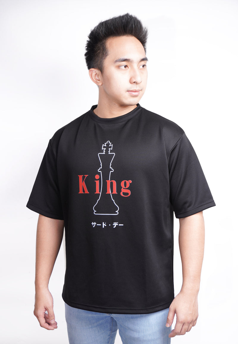 Third Day MTM38 kaos oversize tebal scuba korea thirdday couple king hitam