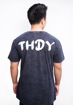 Third Day MTM47 kaos acid wash tulisan punggung thdy navy