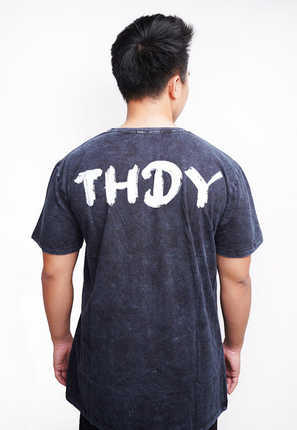 Third Day MTM47 kaos acid wash tulisan punggung thdy navy