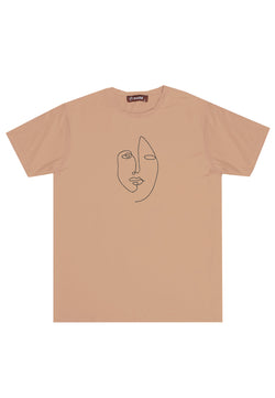 Nade NTC29 kaos anti kusut stretch fit body aesthetic face line cream khaki