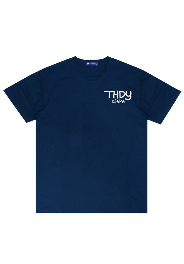 Third Day MTM92 kaos pria distro instacool tulisan thdy handwriting osaka navy