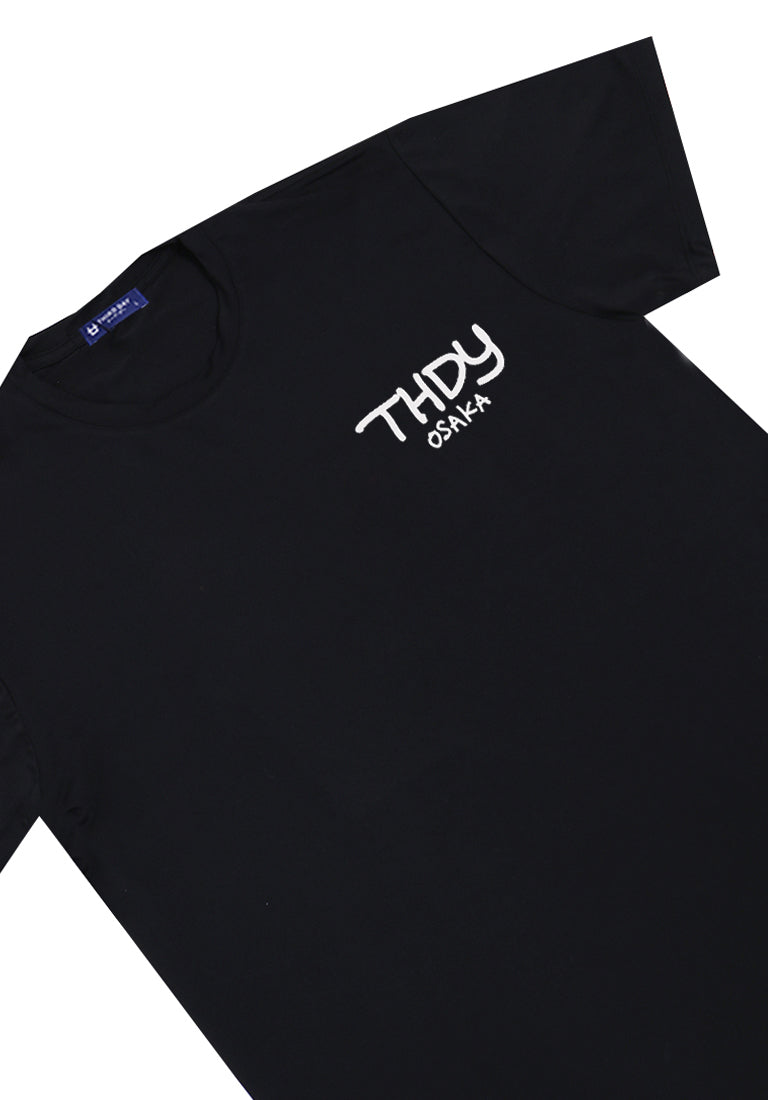 Third Day MTM93 kaos pria distro instacool tulisan thdy handwriting osaka hitam