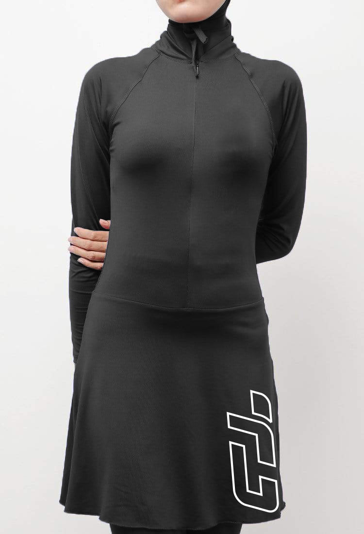 Td Active LSA91 set baju renang set hijab muslim hijab - atasan - legging hitam tdactive outline