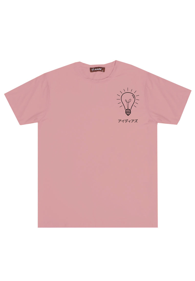 Nade NTC38 kaos anime kartun ilustrasi aesthetic lampu pink nude