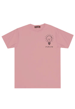 Nade NTC38 kaos anime kartun ilustrasi aesthetic lampu pink nude